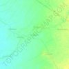 Topografische kaart Baligayan, hoogte, reliëf