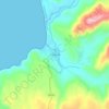 Topografische kaart Tamastirth, hoogte, reliëf