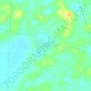 Topografische kaart Ranisar, hoogte, reliëf