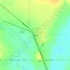 Topografische kaart Hythe, hoogte, reliëf