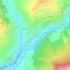Topografische kaart Than, hoogte, reliëf