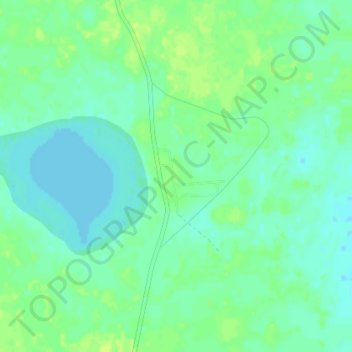 Topografische kaart Меркутлы, hoogte, reliëf
