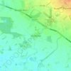 Topografische kaart Allerthorpe, hoogte, reliëf
