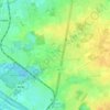 Topografische kaart Koekoek, hoogte, reliëf