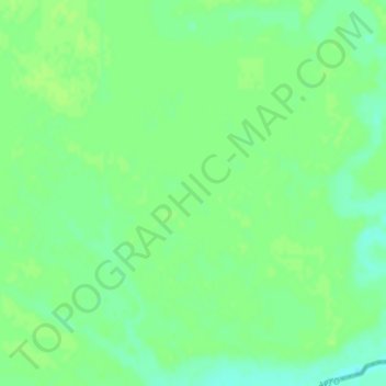 Topografische kaart Santa Teresa, hoogte, reliëf