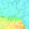 Topografische kaart Appenzeller, hoogte, reliëf