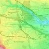 Topografische kaart Hofstetten, hoogte, reliëf