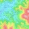 Topografische kaart Berro, hoogte, reliëf