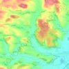 Topografische kaart Pitzenbergholz, hoogte, reliëf