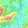 Topografische kaart Katarmal, hoogte, reliëf
