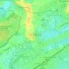 Topografische kaart Groß Steinrade, hoogte, reliëf