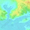 Topografische kaart L'Île d'Étaules, hoogte, reliëf