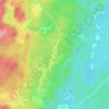 Topografische kaart Stenhestra, hoogte, reliëf