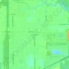 Topografische kaart East Houston, hoogte, reliëf