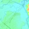 Topografische kaart Purok 1, hoogte, reliëf
