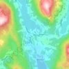 Topografische kaart Vats, hoogte, reliëf