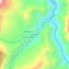 Topografische kaart Aynamayo, hoogte, reliëf