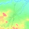 Topografische kaart Dindori, hoogte, reliëf