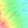 Topografische kaart Gunungwungkal, hoogte, reliëf