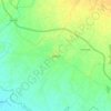 Topografische kaart Jaspur, hoogte, reliëf