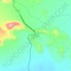 Topografische kaart Ksad Ika, hoogte, reliëf
