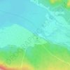 Topografische kaart Dhikala, hoogte, reliëf