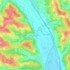 Topografische kaart Sulz bei Gleisdorf, hoogte, reliëf