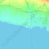 Topografische kaart Baclaran, hoogte, reliëf