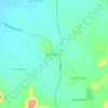 Topografische kaart Namagondlu, hoogte, reliëf