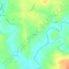 Topografische kaart Snowden, hoogte, reliëf
