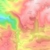 Topografische kaart Seoane, hoogte, reliëf