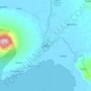 Topografische kaart Jailolo, hoogte, reliëf