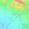 Topografische kaart Kathua, hoogte, reliëf