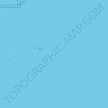 Topografische kaart Maumee Bay, hoogte, reliëf