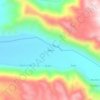Topografische kaart Checa, hoogte, reliëf