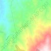 Topografische kaart Soğukoluk, hoogte, reliëf