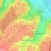 Topografische kaart Ließem, hoogte, reliëf
