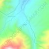 Topografische kaart Celendin, hoogte, reliëf