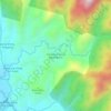 Topografische kaart Kampung Orang Asli Makmur, hoogte, reliëf