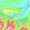 Topografische kaart Somaén, hoogte, reliëf