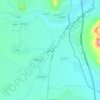 Topografische kaart خان دنون, hoogte, reliëf