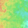 Topografische kaart Idhult, hoogte, reliëf