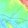 Topografische kaart Nohales, hoogte, reliëf