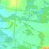 Topografische kaart Schwanensee, hoogte, reliëf