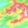 Topografische kaart Karti, hoogte, reliëf