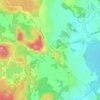Topografische kaart Hyönölä, hoogte, reliëf