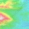 Topografische kaart El Valle, hoogte, reliëf
