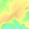 Topografische kaart La Cristalina, hoogte, reliëf