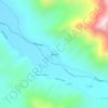 Topografische kaart Barraco, hoogte, reliëf