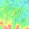 Topografische kaart Mareo de Abajo, hoogte, reliëf
